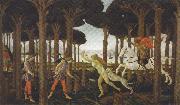 Sandro Botticelli Novella di Nastagio degli onesti (mk36) oil painting artist